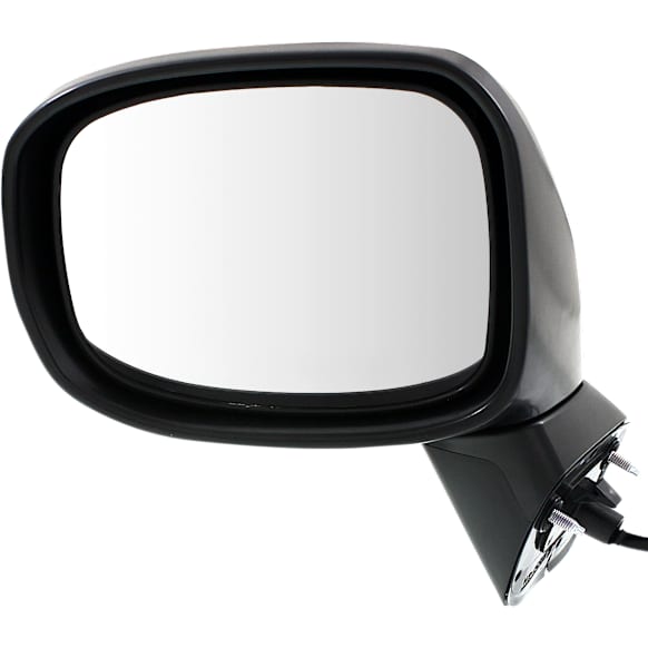 Sedan Driver Side Mirror, Power Adjust, Non-Heated, Manual Folding, Paintable, In-housing Signal Light, No Memory, No Puddle Light, No Auto-Dim, No Blind Spot Feature