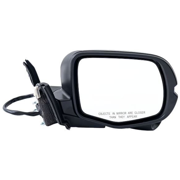 2017-2019 Honda Ridgeline - Passenger Side Mirror, Power Adjust, Non-Heated, Manual Folding, Paintable, No Signal Light, No Memory, No Puddle Light, No Auto-Dim, No Blind Spot Feature