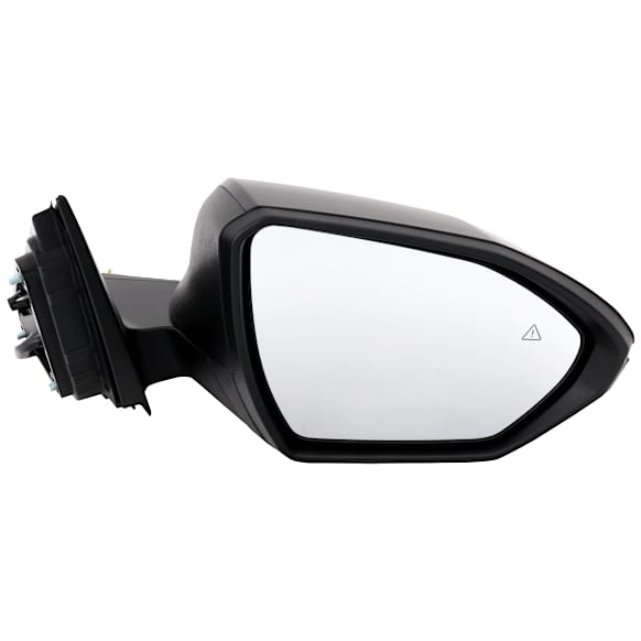 Passenger Side Mirror, Power, Manual Folding, Heated, Paintable, In-housing Signal Light, No Memory, No Puddle Light, No Auto-Dimming, With Blind Spot Detection in Glass