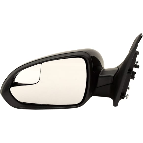 Driver Side Mirror, Power Adjust, Manual Folding, Heated, Paintable, No Signal Light, No Memory, No Puddle Light, No Auto-Dimming, With Blind Spot Glass