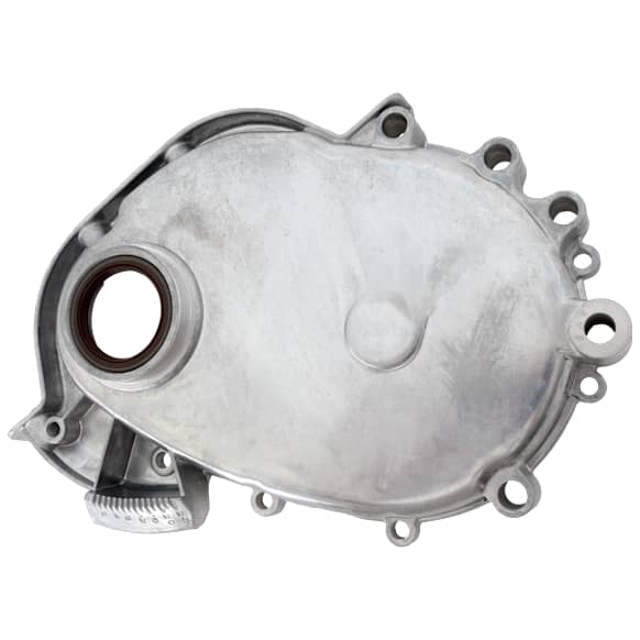 Timing Cover, Silver, Aluminum, With Gasket