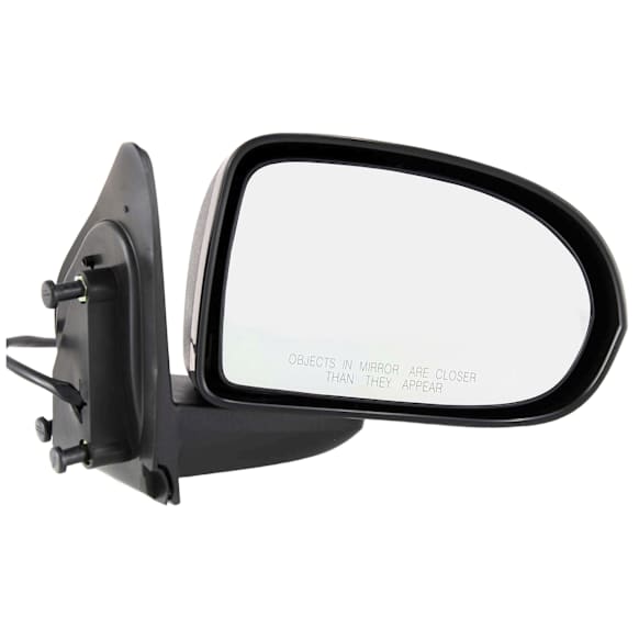 Passenger Side Mirror, Power Adjust, Manual Folding, Non-Heated, Textured Black, No Signal Light, No Memory, No Puddle Light, No Auto-Dimming, No Blind Spot Feature