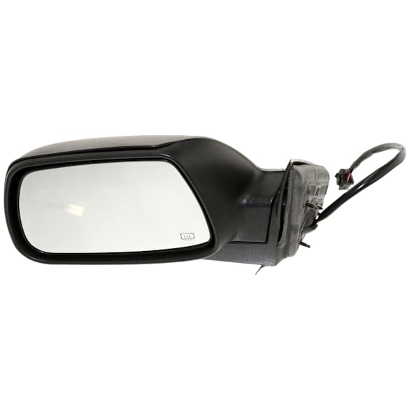 Driver Side Mirror, Power Adjust, Manual Folding, Heated, Textured Black, No Signal Light, With memory, No Puddle Light, No Auto-Dimming, No Blind Spot Feature