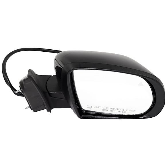 2014-2018 Jeep Cherokee - Passenger Side Mirror, Power Adjust, Heated, Manual Folding, Paintable, In-housing Signal Light, With Puddle Light, With Auto-Dimming, With Blind Spot Detection in Glass, Taiwan Aftermarket Glass