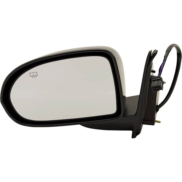 2017 Jeep Compass - Driver Side Mirror, mfrbodycodename : MK, Type 2, Power Adjust, Heated, Paintable, Manual Folding, No Signal Light, No Blind Spot Feature, No Memory, No Puddle Light, No Auto-Dim