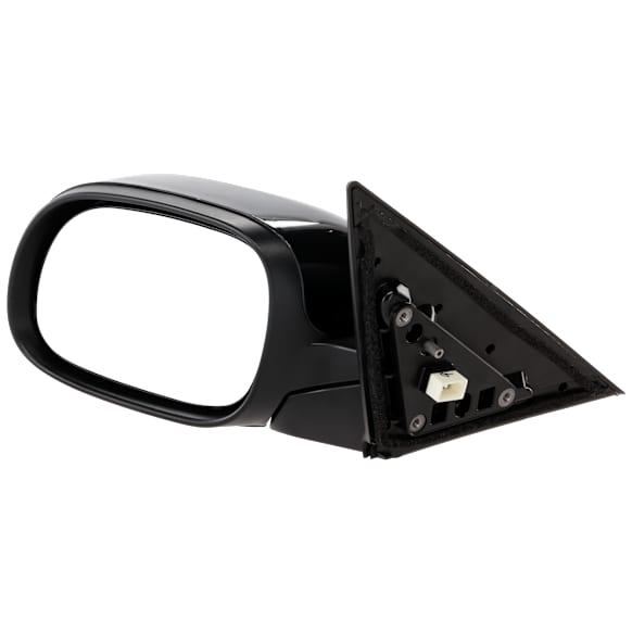 Driver Side Mirror, Power Adjust, Manual Folding, Non-Heated, Paintable, In-housing Signal Light, No Memory, No Puddle Light, No Auto-Dimming, No Blind Spot Feature