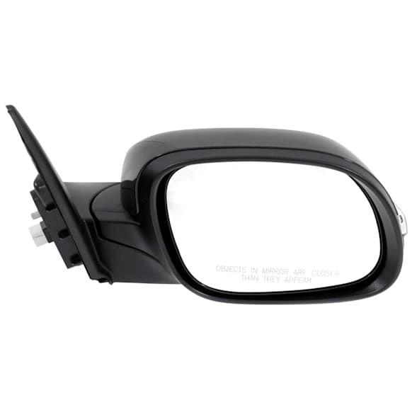 Passenger Side Mirror, Power Adjust, Manual Folding, Non-Heated, Paintable, In-housing Signal Light, No Memory, No Puddle Light, No Auto-Dimming, No Blind Spot Feature