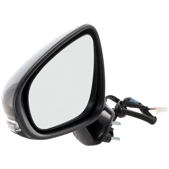 2016 Lexus IS300 - Driver Side Mirror, Power Adjust, Heated, Paintable, Manual Folding, In-housing Signal Light, No Blind Spot Feature, No Memory, With Puddle Light, No Auto-Dim