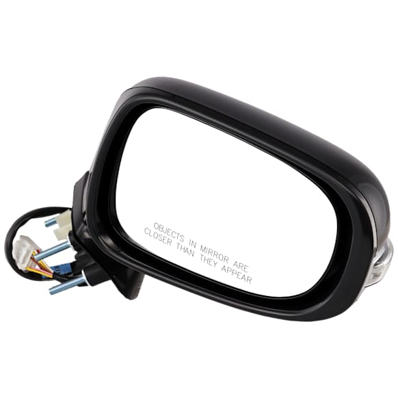 Passenger Side Mirror, Power Adjust, Manual Folding, Heated, Paintable, With Signal Light, No Memory, With Puddle Light, No Auto-Dim and Blind Spot Feature, For Models Without Luxury Package