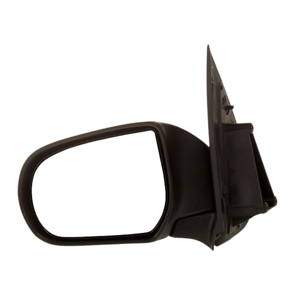 Driver Side Mirror, Manual Adjust, Manual Folding, Non-Heated, Textured Black, No Signal Light, No Memory, No Puddle Light, No Auto-Dimming, No Blind Spot Feature