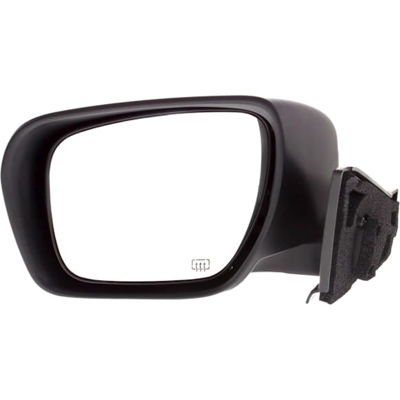 2006-2010 Mazda 5 - Driver Side Mirror, Power, Manual Folding, Heated, Paintable, No Signal Light, No Memory, No Puddle Light, No Auto-Dimming, No Blind Spot Feature
