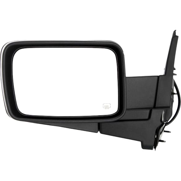 Driver Side Mirror, Power, Manual Folding, Heated, Paintable, No Signal Light, No Memory, No Puddle Light, No Auto-Dimming, No Blind Spot Feature