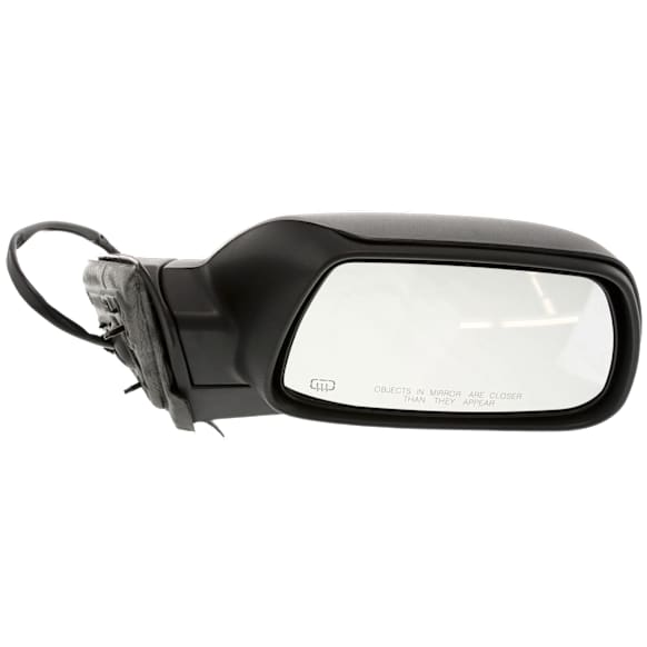 Passenger Side Mirror, Power Adjust, Manual Folding, Heated, Textured Black, No Signal Light, With memory, No Puddle Light, No Auto-Dimming, No Blind Spot Feature