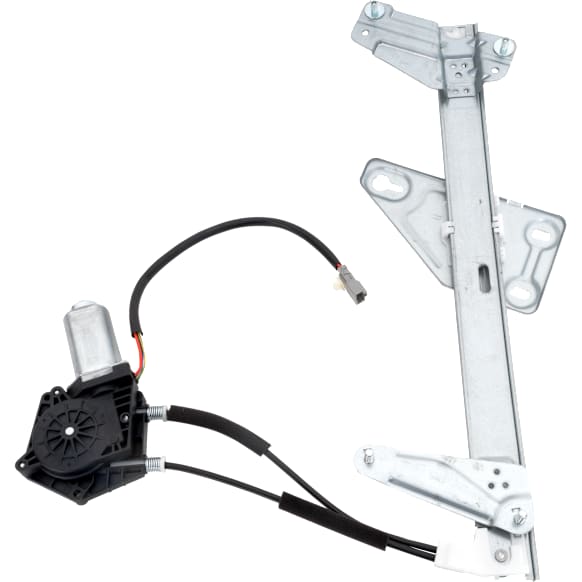 Front, Driver Side Window Regulator Power, with Motor, Sedan