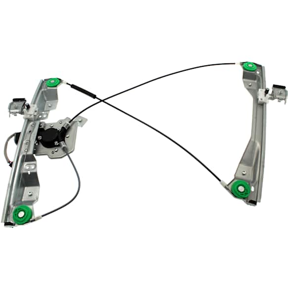 2010 Pontiac G5 - Coupe Front, Driver Side Power Window Regulator, With Motor