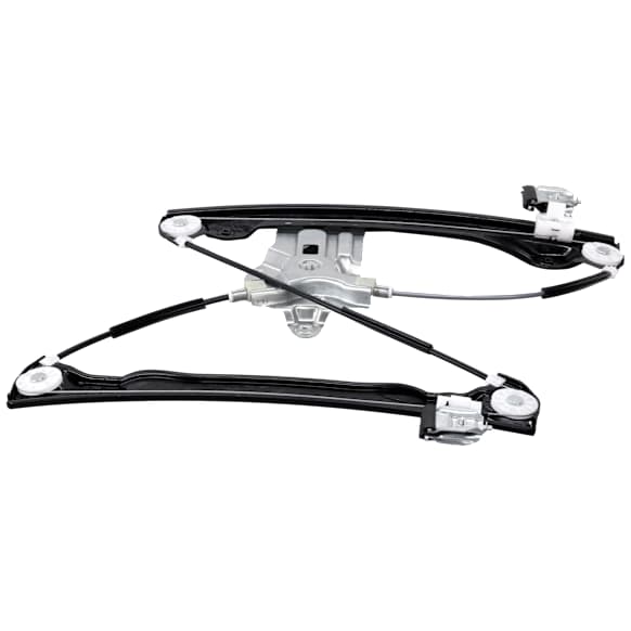 2-Pin Connector Front, Passenger Side Power Window Regulator, with Motor, For Models without Express Up and Down