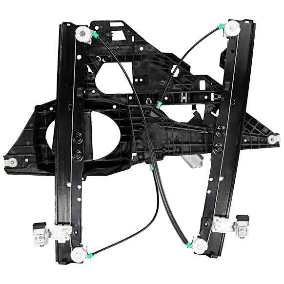Front, Driver Side Power Window Regulator, with Motor, 8-Pin Connector