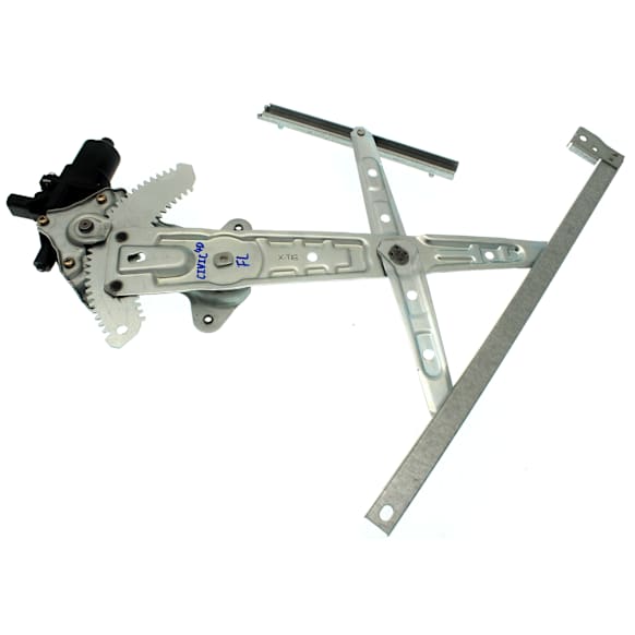Sedan Front, Driver Side Power Window Regulator, With Motor