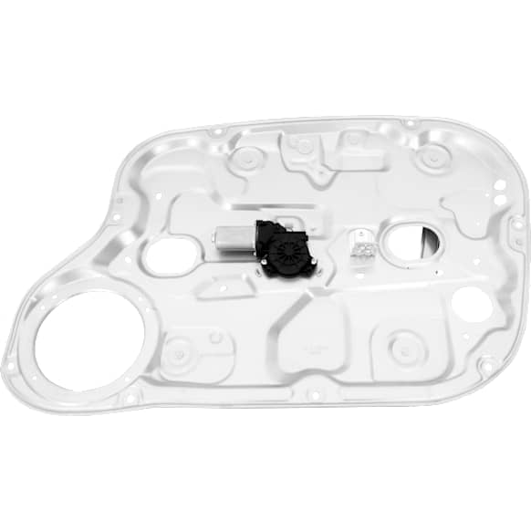 Sedan Front, Passenger Side Power Window Regulator, With Motor
