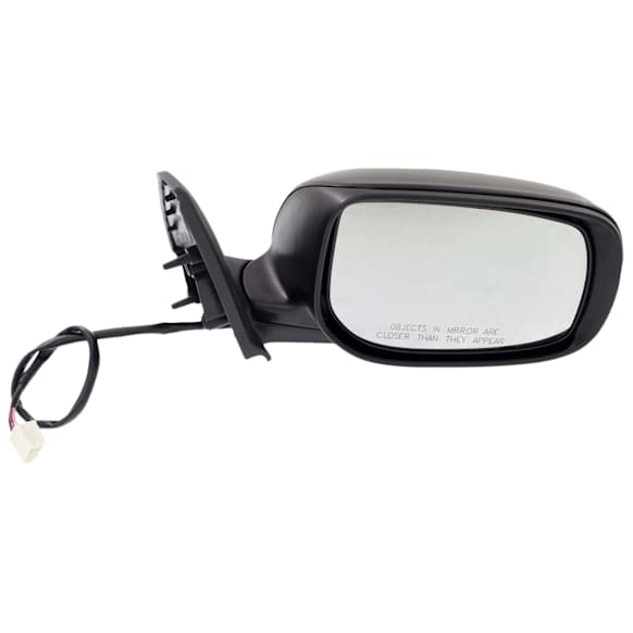 2011-2016 Scion tC - Passenger Side Mirror, Power Adjust, Manual Folding, Non-Heated, Paintable, In-housing Signal Light, No Memory, No Puddle Light, No Auto-Dimming, No Blind Spot Feature
