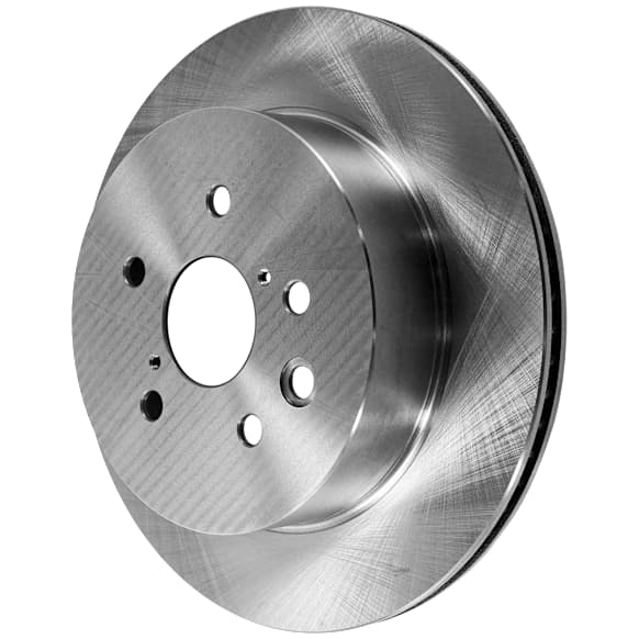 Rear, Driver or Passenger Side Brake Disc, Plain Surface, Vented