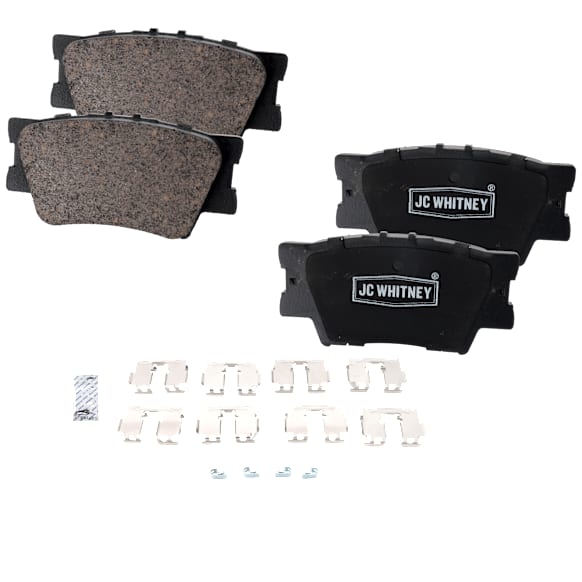 2012 Toyota Camry - Rear Ceramic Brake Pad Set, 3.5L 6Cyl