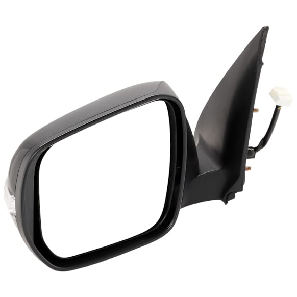 2013 Suzuki Grand Vitara - Driver Side Mirror, Power Adjust, Non-Heated, Paintable, Manual Folding, In-housing Signal Light, No Blind Spot Feature, Without Memory Recall, No Puddle Light, No Auto-Dimming, RWD