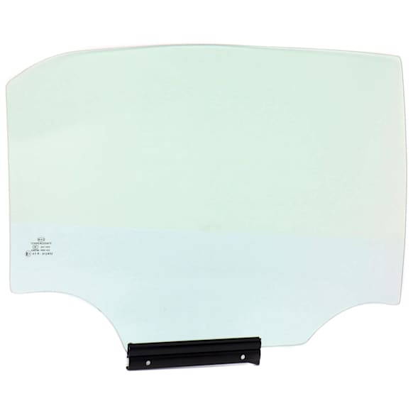 2012 Toyota Corolla S - Rear, Passenger Side Door Glass, North America Built Vehicle, Green Tint, FD23693 GTYN