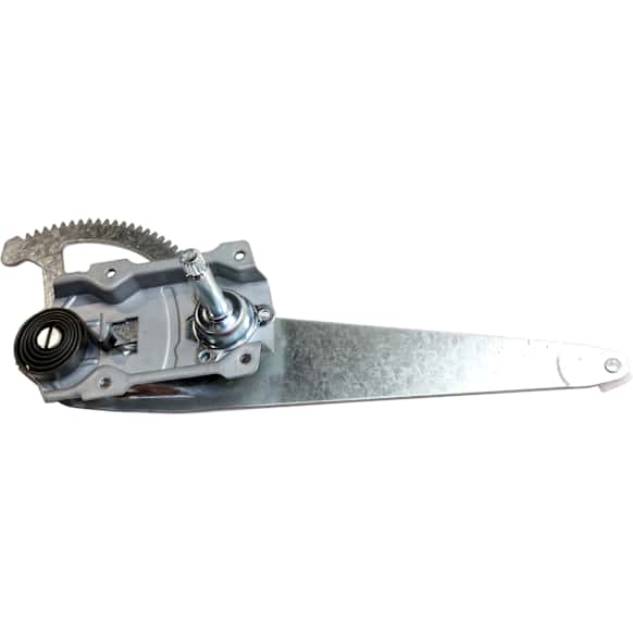 Rear, Driver Side Manual Window Regulator, Hand-Crank Type
