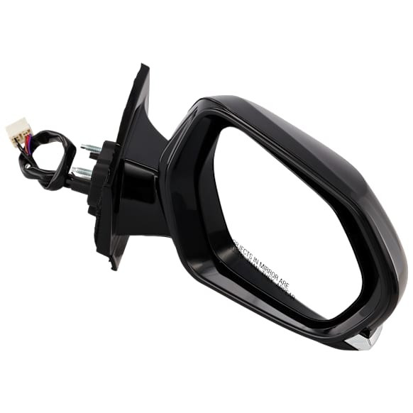 2020 Toyota Prius Prime - Passenger Side Mirror, Power Adjust, Heated, Paintable, Manual Folding, No Signal Light, No Blind Spot Feature, No Memory, No Puddle Light, No Auto-Dim