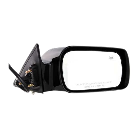 Passenger Side Mirror, Power Adjust, Heated, Non-Folding, Paintable, No Signal Light, No Memory, No Puddle Light, No Auto-Dim, No Blind Spot Feature