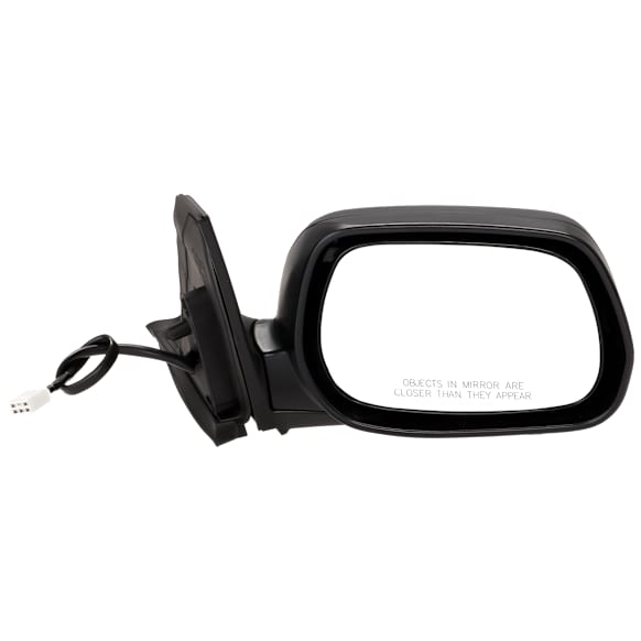 Passenger Side Mirror, Power, Manual Folding, Heated, Paintable, No Signal Light, No Memory, No Puddle Light, No Auto-Dimming, No Blind Spot Feature