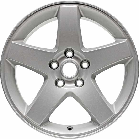 ALY02325U20N Jante Aluminum Silver Wheel - 17 in. X 7 in., 5 x 115 mm Bolt Pattern, Sold Individually