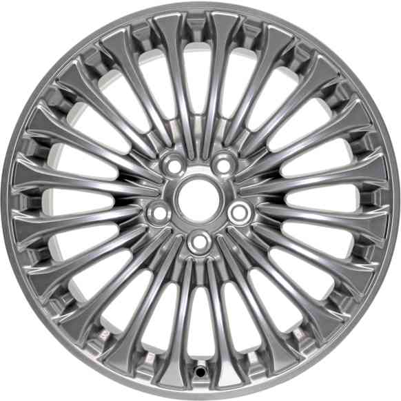ALY03961U90N Jante Aluminum Polished Wheel - 18 in. X 8 in., 5 x 4.25 in. Bolt Pattern, Sold Individually