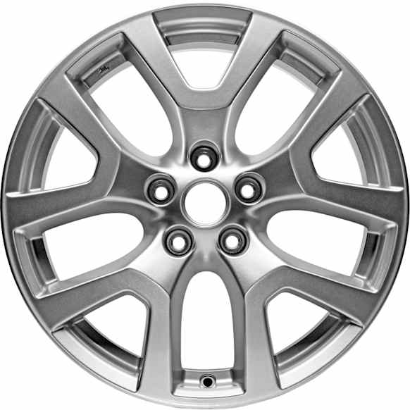 ALY62561U20N Jante Aluminum Silver Wheel - 18 in. X 7 in., 5 x 4.5 in. Bolt Pattern, Sold Individually