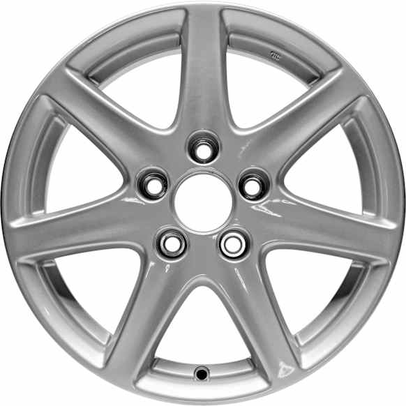 2003 Honda Accord - Aluminum Silver Wheel, Coupe, 16 in. x 6.5 in., 5 x 115 mm Bolt Pattern