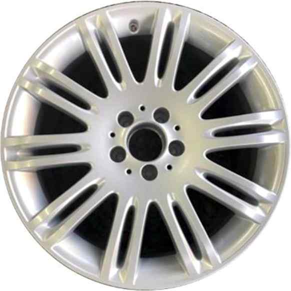 ALY65432U20N Front only for RWD, Front or Rear for AWD - Aluminum Silver Wheel - 18 in. X 8.5 in., 5 x 112 mm Bolt Pattern