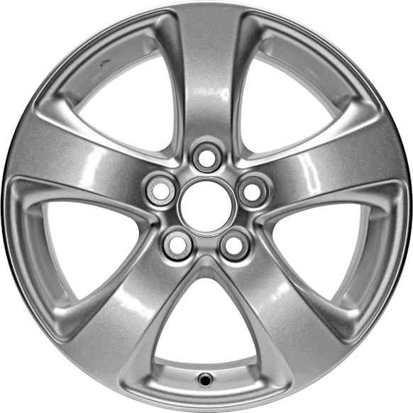 2013 Toyota Sienna - Aluminum Silver Wheel, 17 in. x 7 in., 5 x 4.5 in. Bolt Pattern