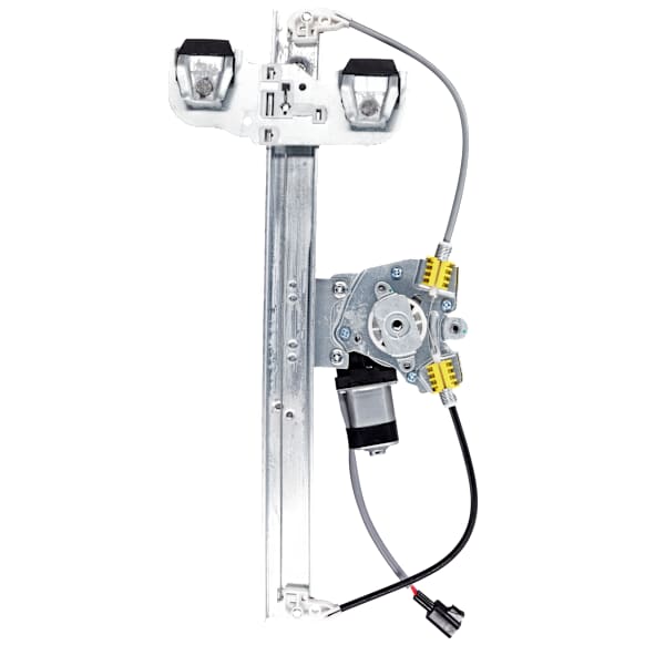 Rear, Passenger Side Power Window Regulator, With Motor