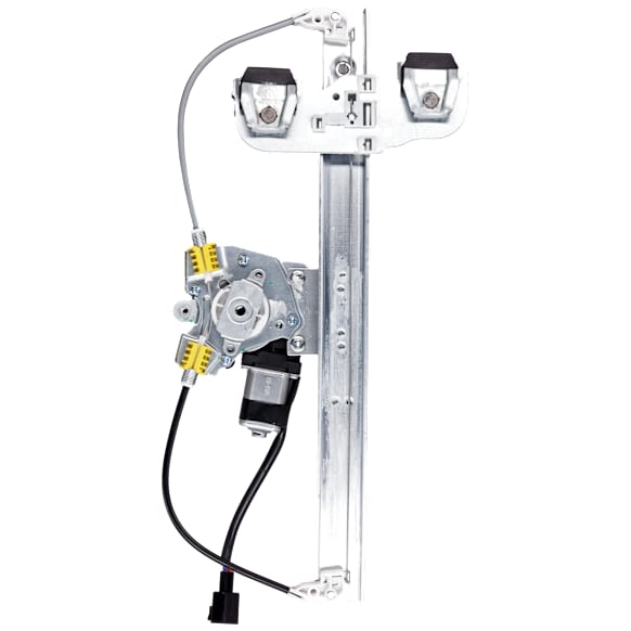 Rear, Driver Side Power Window Regulator, With Motor