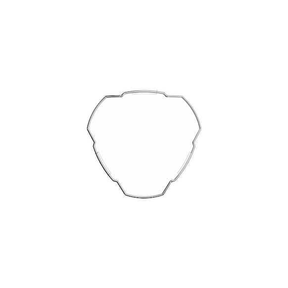 5319 Fog Light Cover, Clear, Universal, Sold individually, FLEX ERA 3 Light Pod