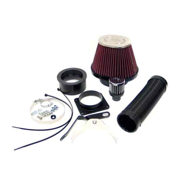 K&N Cold Air Intake - Premium High Flow, Lifetime Washable Filter, Guaranteed Horsepower Increase - 57-0515