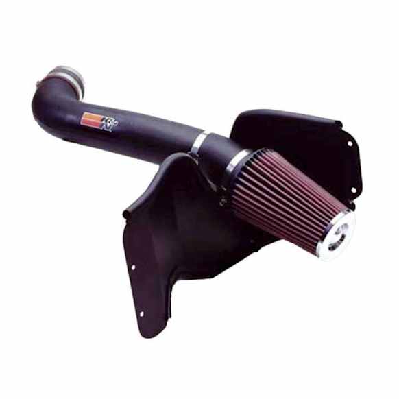 K&N Cold Air Intake - Premium High Flow, Lifetime Washable Filter, Guaranteed Horsepower Increase - 57-1513-1