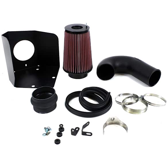 K&N Cold Air Intake - Premium High Flow, Lifetime Washable Filter, Guaranteed Horsepower Increase - 57-1525