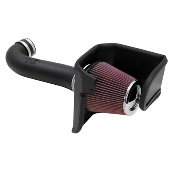K&N Cold Air Intake - Premium High Flow, Lifetime Washable Filter, Guaranteed Horsepower Increase - 57-1542