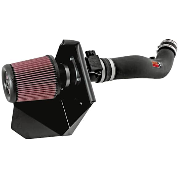 K&N Cold Air Intake - Premium High Flow, Lifetime Washable Filter, Guaranteed Horsepower Increase - 57-2533