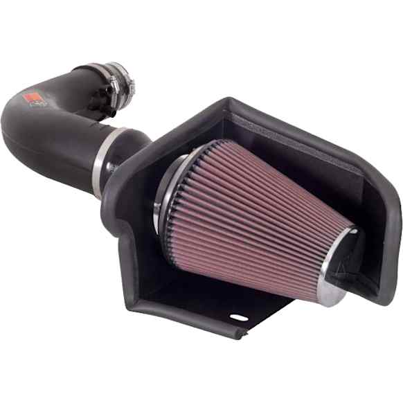 K&N Cold Air Intake - Premium High Flow, Lifetime Washable Filter, Guaranteed Horsepower Increase - 57-2541