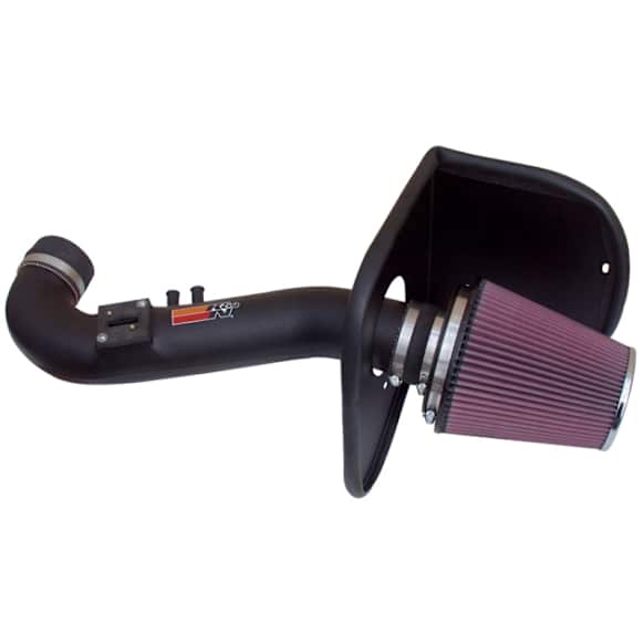 K&N Cold Air Intake - Premium High Flow, Lifetime Washable Filter, Guaranteed Horsepower Increase - 57-6012