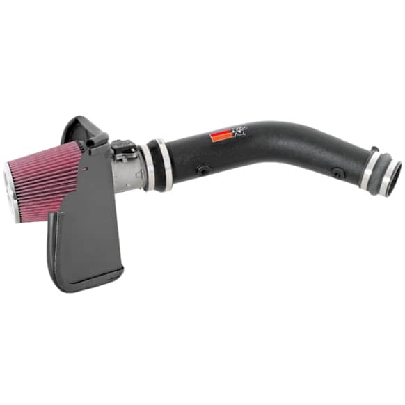 K&N Cold Air Intake - Premium High Flow, Lifetime Washable Filter, Guaranteed Horsepower Increase - 57-9012