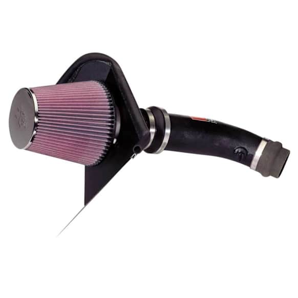 K&N Cold Air Intake - Premium High Flow, Lifetime Washable Filter, Guaranteed Horsepower Increase - 57-9013